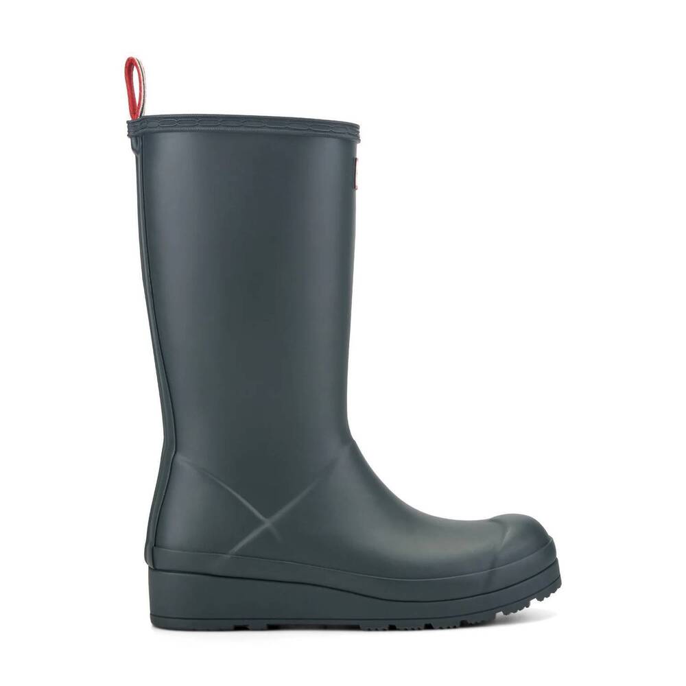 NEW HUNTER women's play tall rain boots in arctic moss